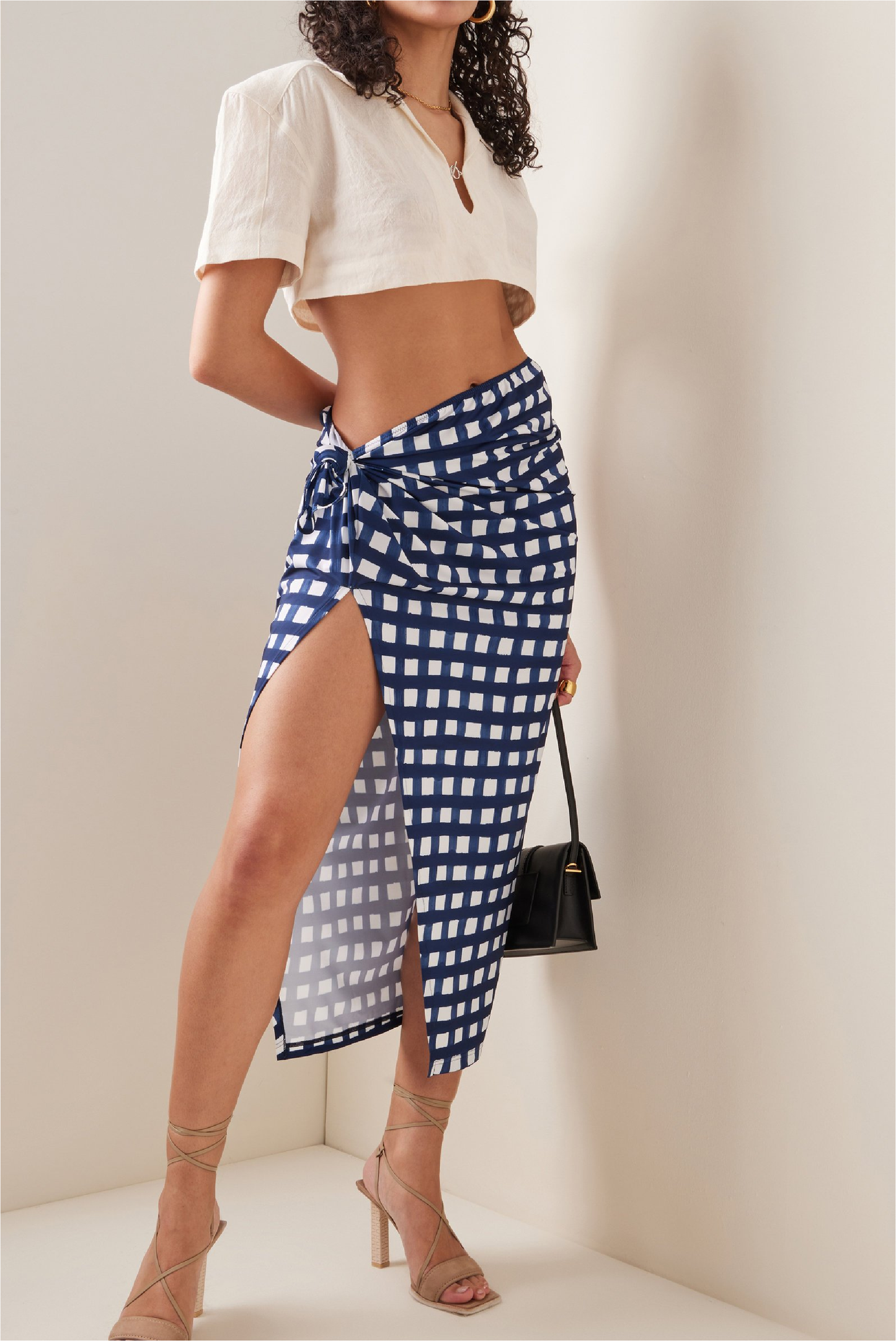 Jacquemus Checked Skirt