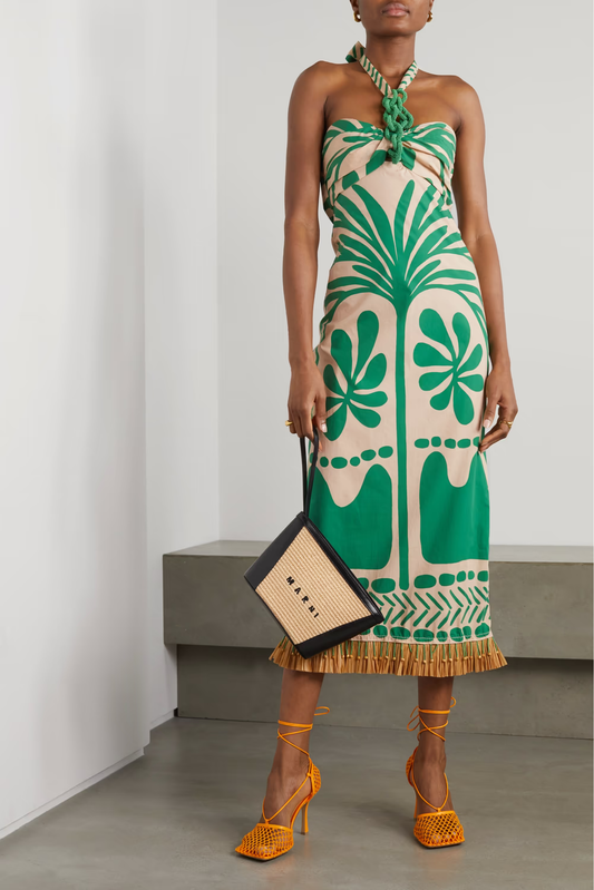 Johanna Ortiz Printed Dress