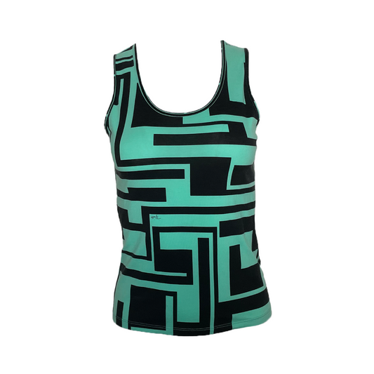 Vintage Turquoise Tank