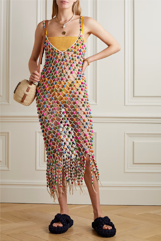 Retrofete Beaded Dress